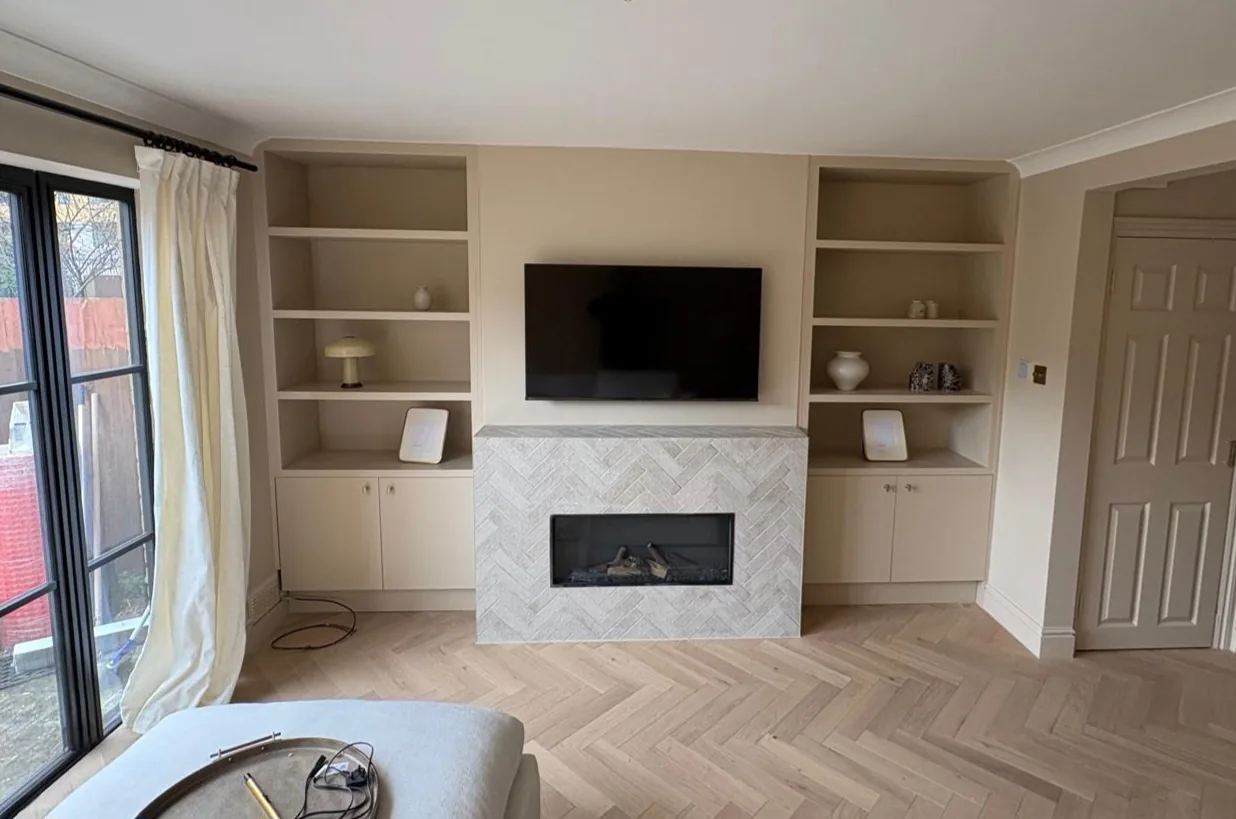 Alcove units, completed installation by Structure and Style Ltd, photograph 7